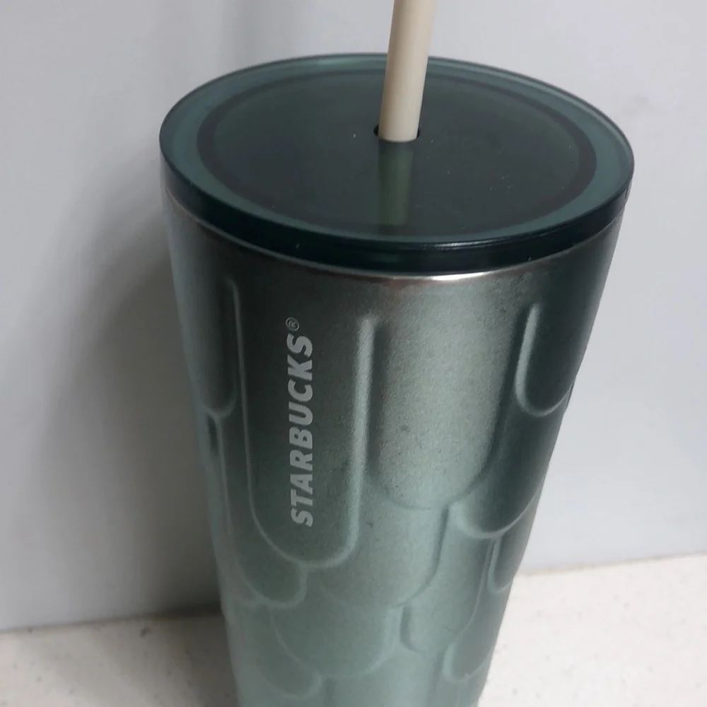 Starbucks Stainless Steel Mermaid Tale Tumbler 24 Ounces
